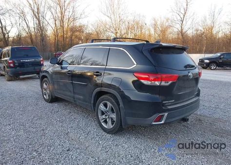 2018 Toyota Highlander Limited from USA, damaged, VIN 5TDDZRFH8JS891288